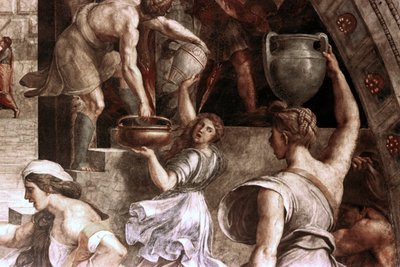 The Fire in the Borgo by Raphael