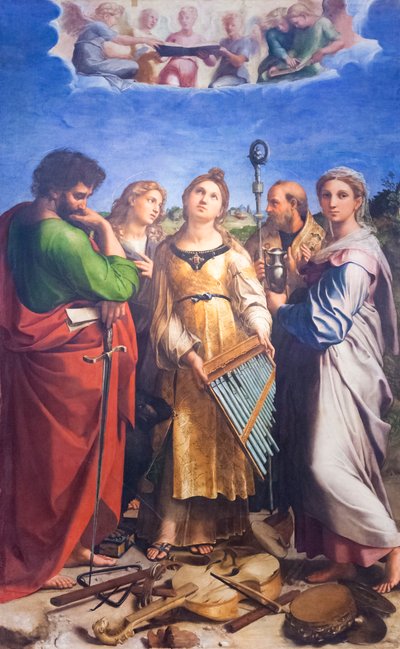 The Ecstasy of St. Cecilia by Raphael (1483 1520)