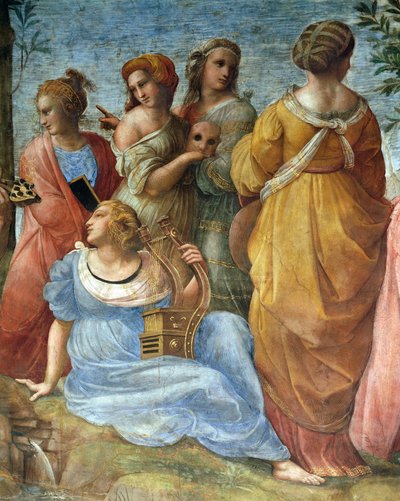 The muses (detail) by Raphael (1483 1520)