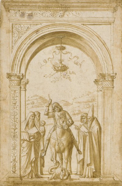 Drawing by Raphael