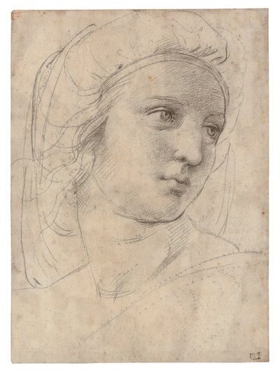 Head of a Muse by Raphael