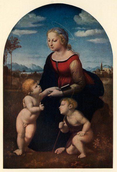 La Belle Jardinière by Raffaello Sanzio Raphael