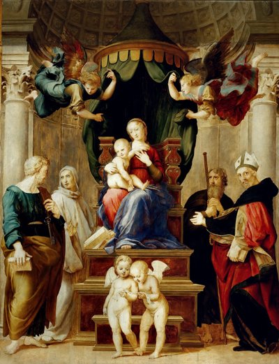 Madonna del Baldacchino by Raphael