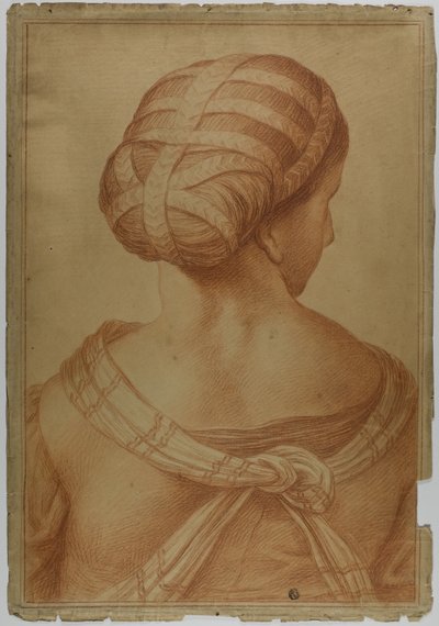 Muse Seen from the Back by Raphael