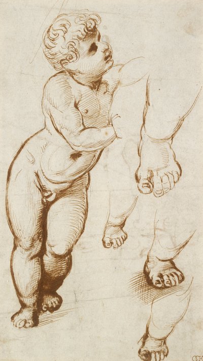 The Infant Christ and Other Studies by Raphael