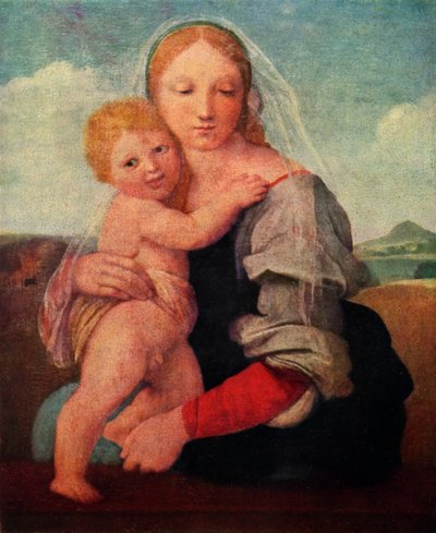 The Mackintosh Madonna by Raffaello Sanzio Raphael