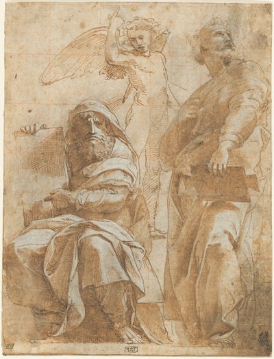 The Prophets Hosea and Jonah by Raphael