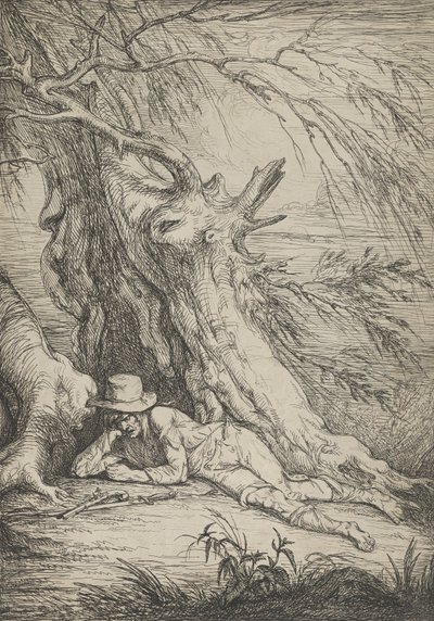 Bandit Beneath a Tree by Raphael Lamar West