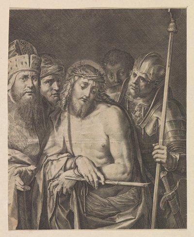 Ecce Homo by Raphaël Sadeler (I)