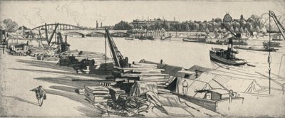 The Port Henri IV by Raymond Ray Jones