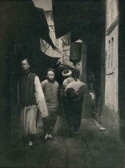 A Street in China, c1927 by Reginald Belfield