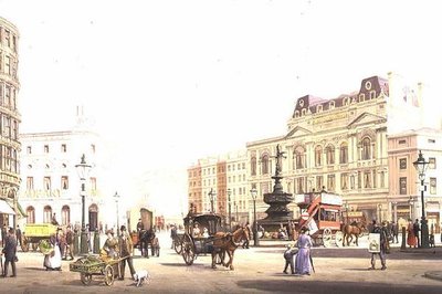 Piccadilly Circus by Reginald Ernest Arnold