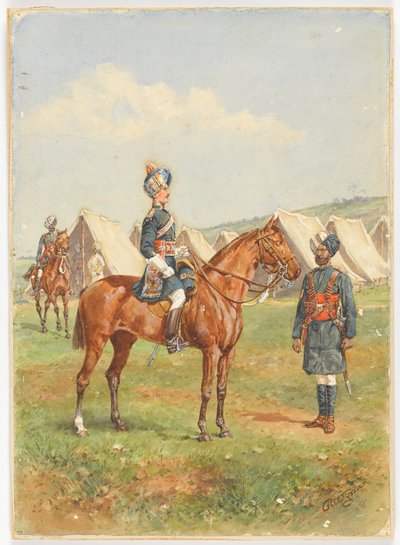 12th Cavalry by Reginald Wymer