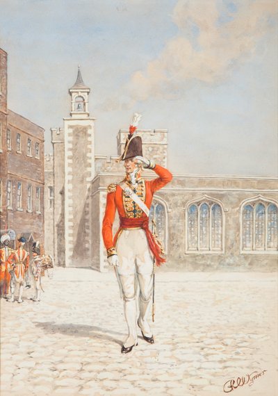 Officer of the Scots Guards by Reginald Wymer