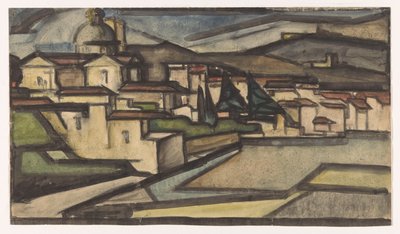 View of an Italian City by Reijer Stolk