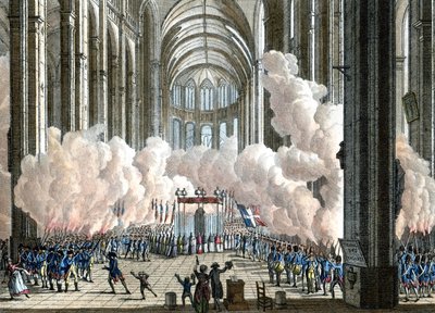 Funeral of Mirabeau by Reiner Vinkeles