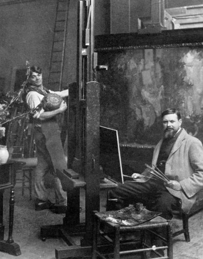 Sir Frank Brangwyn, Welsh artist by Reinhold Thiele