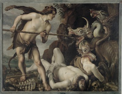 Cadmus Slaying the Dragon by Reinhold Timm