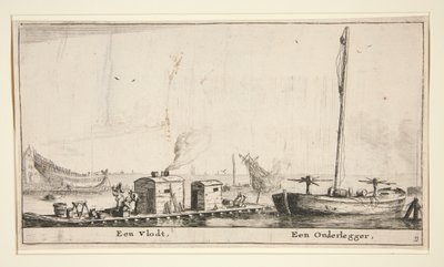 Two Boats by Reinier Nooms