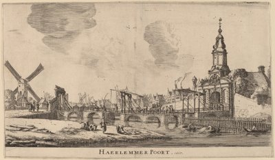 Haarlem Gate by Reinier Nooms, called Zeeman