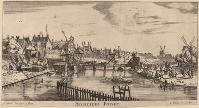 Reguliers Gate by Reinier Nooms, called Zeeman