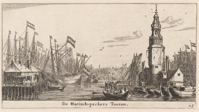 The Haringpakkers Tower in Amsterdam by Reinier Nooms, called Zeeman