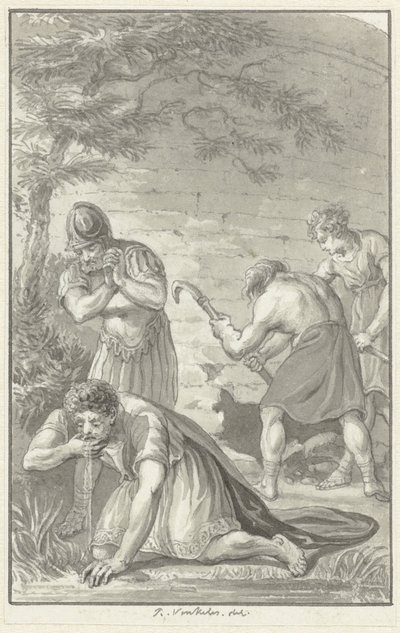 The Humiliation of Nero by Reinier Vinkeles (I)