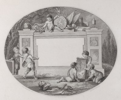 Trade Card, 19th Century by Reinier Vinkeles