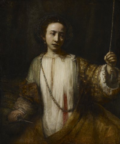 Lucretia by Rembrandt van Rijn