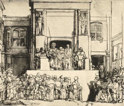 Ecce Homo by Rembrandt van Rijn