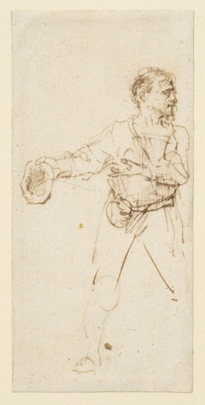 Man standing, c.1634 by Rembrandt van Rijn