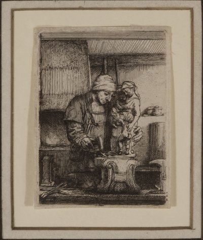 The Goldsmith by Rembrandt van Rijn