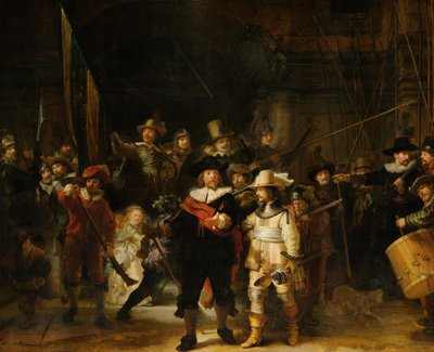 The Nightwatch by Rembrandt van Rijn