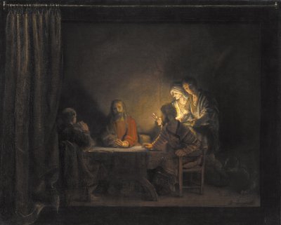 Supper at Emmaus by Rembrandt van Rijn (værksted)
