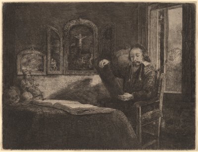Abraham Francen by Rembrandt van Rijn