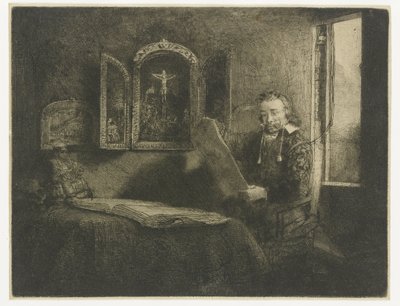 Abraham Francen, apothecary by Rembrandt van Rijn