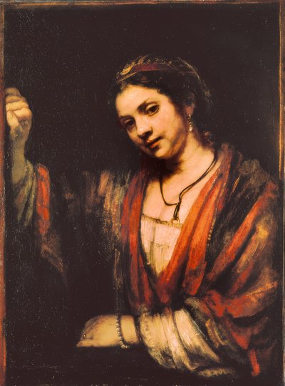 Portrait of Hendrickje Stoffels by Rembrandt van Rijn