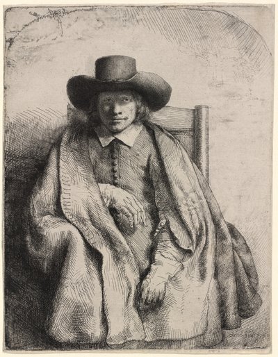 Clement de Jonghe by Rembrandt van Rijn