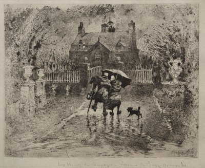Country Neighbors by Rembrandt van Rijn