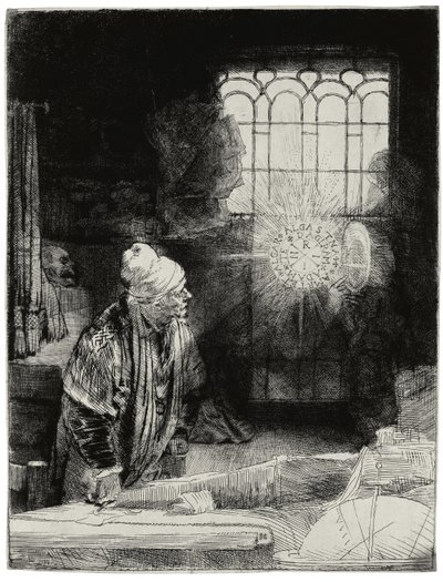 Faust by Rembrandt van Rijn