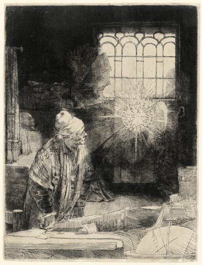 Faust by Rembrandt van Rijn