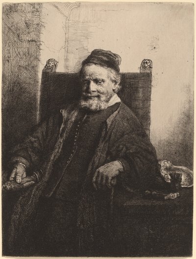 Jan Lutma by Rembrandt van Rijn