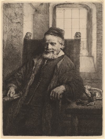 Jan Lutma by Rembrandt van Rijn