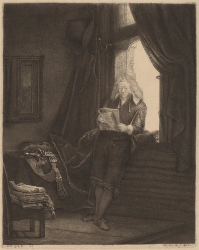 Jan Six by Rembrandt van Rijn