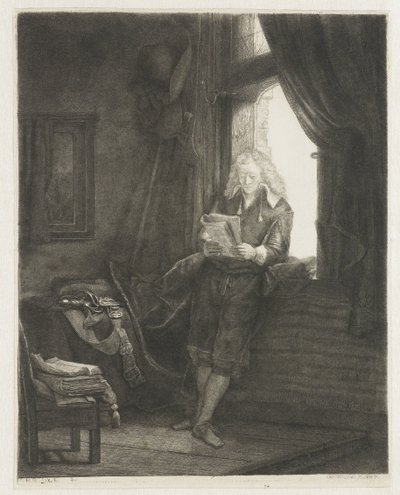 Jan Six by Rembrandt van Rijn