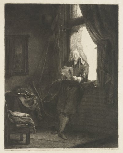 Jan Six by Rembrandt van Rijn