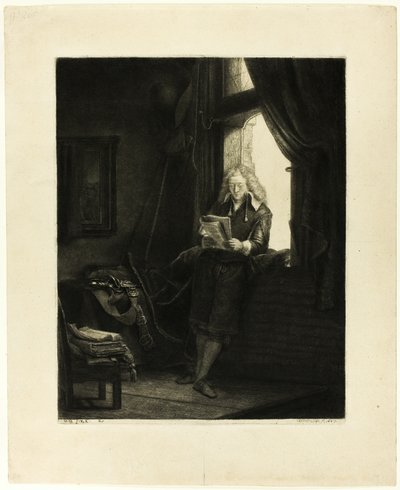 Jan Six by Rembrandt van Rijn