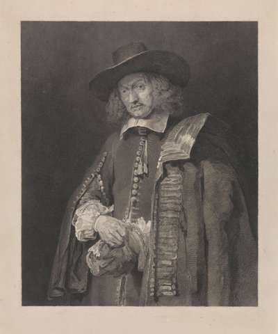 Jan Six by Rembrandt van Rijn