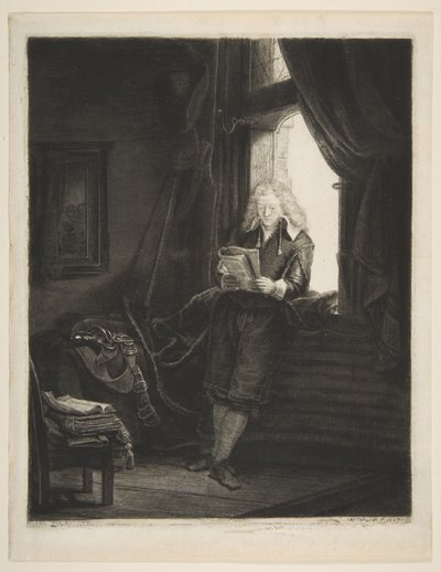Jan Six by Rembrandt van Rijn