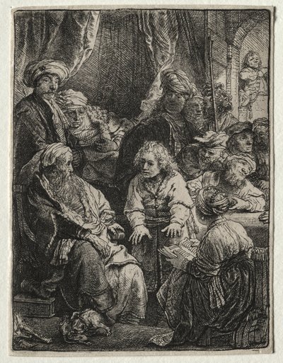 Joseph Telling His Dreams by Rembrandt van Rijn